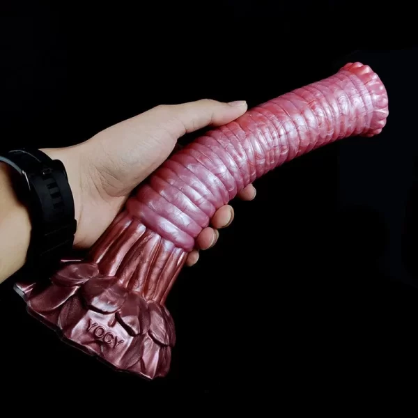 YOCY-FA2056 Colorful soft horse penis dildo huge artificial realistic animal penis for women and men - Image 2