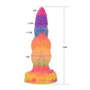 YOCY-295 AW13 Glowing unique sex toys large cock knot penis realistic dildos for men and women